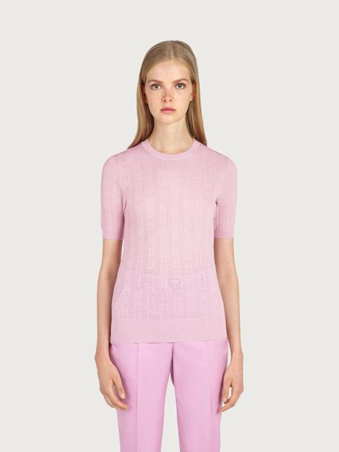 FERRAGAMO SHORT SLEEVED TOP