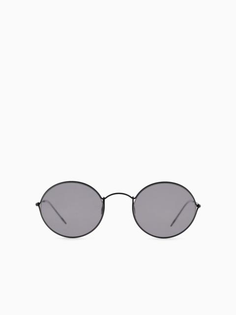 GIORGIO ARMANI Unisex oval sunglasses