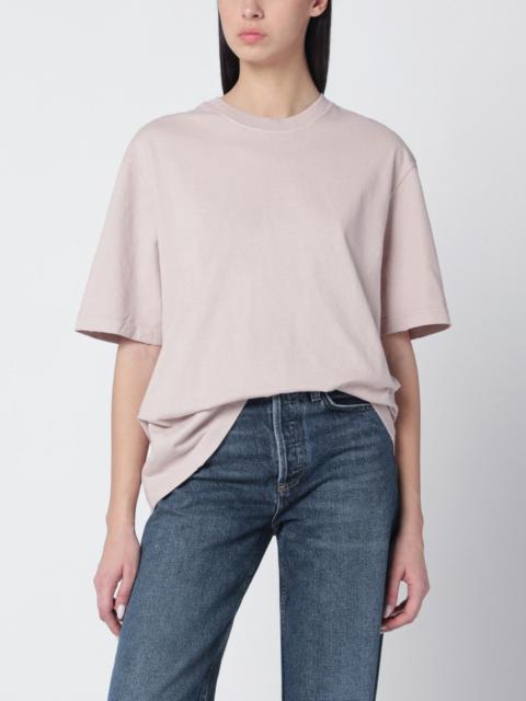 Golden Goose Pink T-shirt with reversed logo lettering on the back