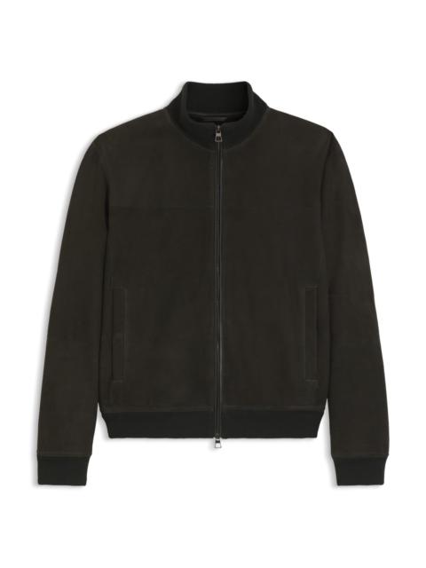 BOSS BECKHAM X BOSS SHEARLING JACKET WITH TWO-WAY ZIP
