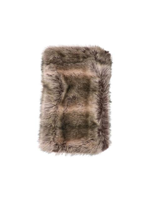 The Frankie Shop Ginevra faux-fur scarf