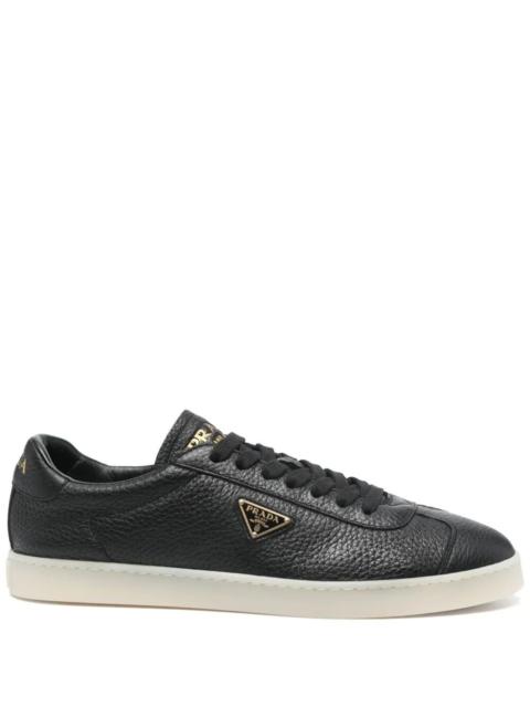 Prada LANE SNEAKERS IN CRUMPLED LEATHER