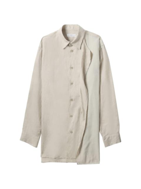 linen buttoned shirt