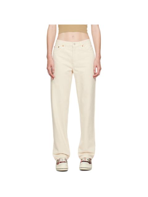 Off-White Loose Long Jeans