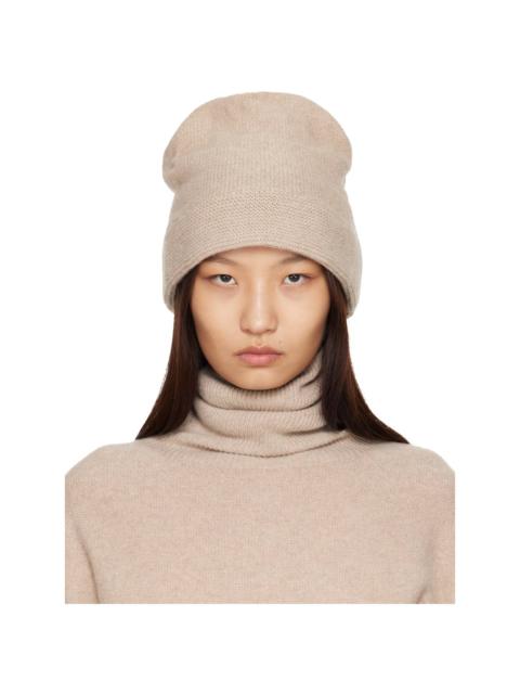 BASERANGE Beige Enso Bucket Hat