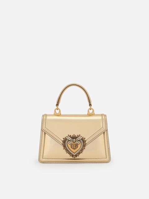 Dolce & Gabbana Small Devotion bag in nappa mordore leather