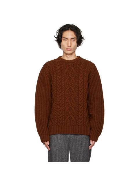 Brown Crewneck Sweater