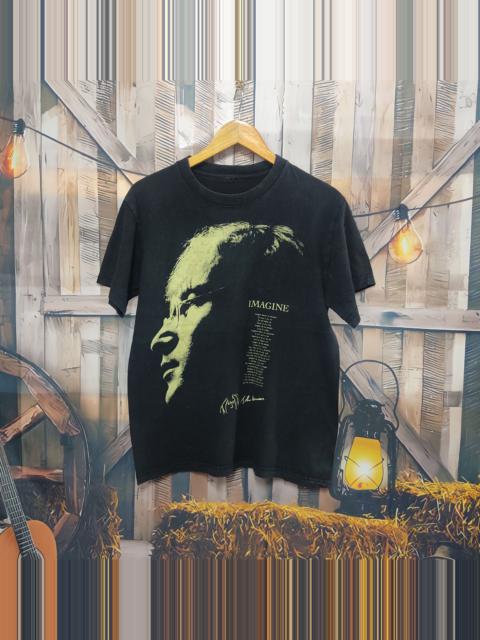 Other Designers Vintage JOHN LENNON Imagine Lyrics Potret T-shirt