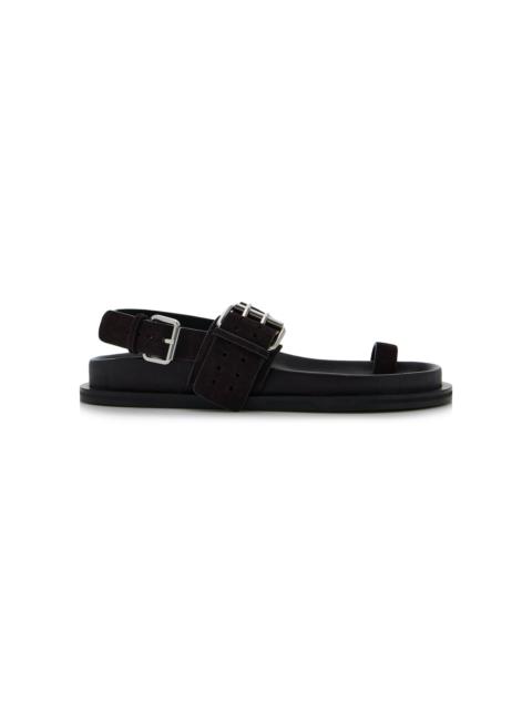 A.EMERY Hattie Suede Sandals black