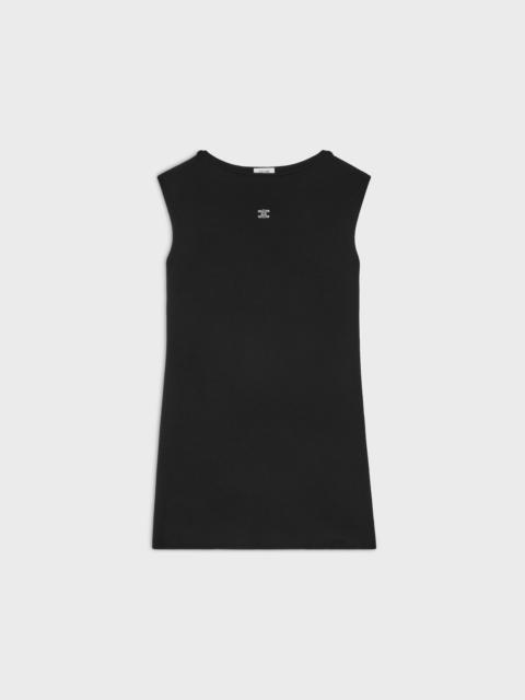 CELINE mini dress IN fine wool