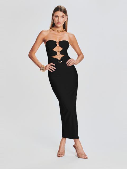 LILY LYCRA MAXI DRESS