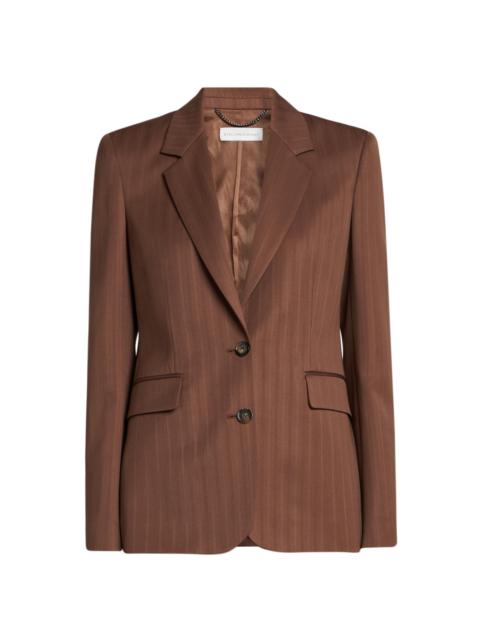 Stella McCartney Women's Stripe Wool Blazer - Sienna