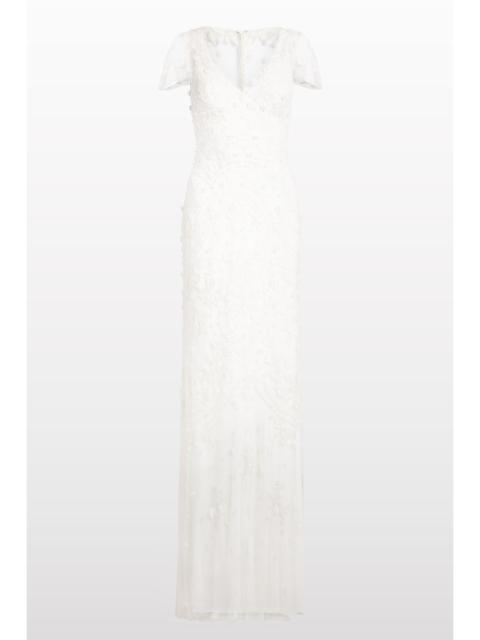 JENNY PACKHAM Sweet Juliet floral-lace maxi dress