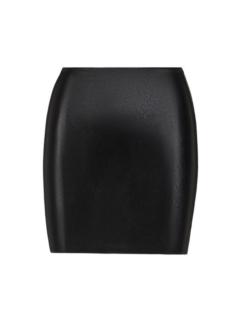 commando Women's Faux Leather Micro-Miniskirt - Black