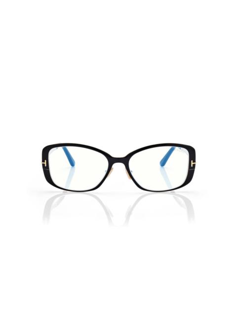 TOM FORD BLUE BLOCK RECTANGULAR OPTICALS