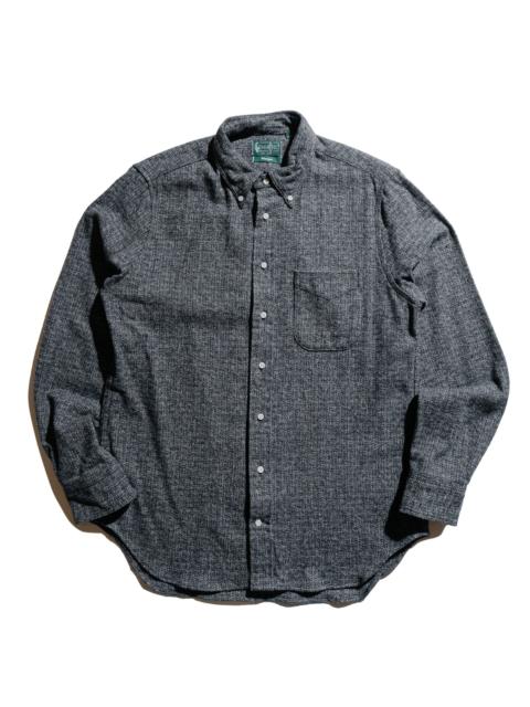 Gitman Vintage Grey Cotton Tweed Shirt