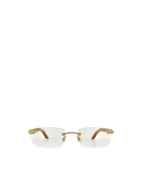 Cartier square-frame glasses