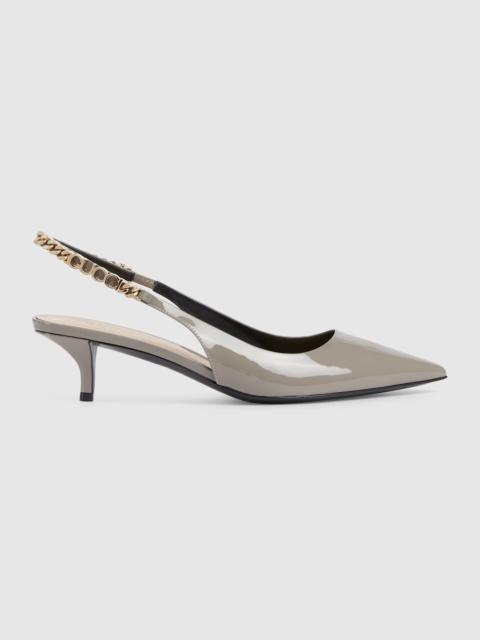 Gucci Signoria slingback pump