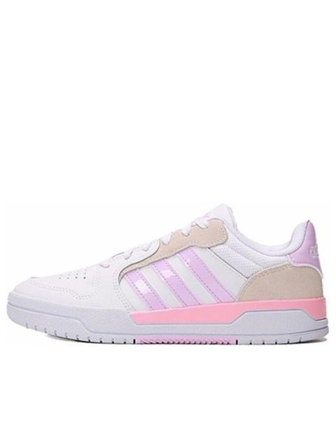 adidas (WMNS) adidas 네오 스트랩 '화이트 핑크 퍼플'FZ1115