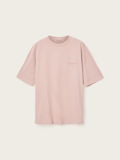 ALLSAINTS UNDERGROUND OVERSIZED CREW NECK T-SHIRT
