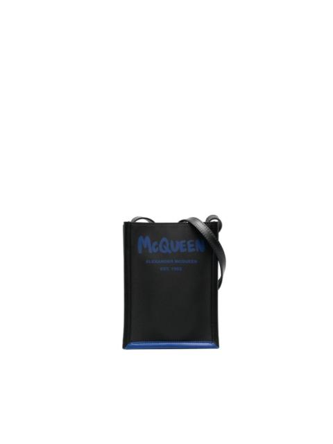 logo-print shoulder bag