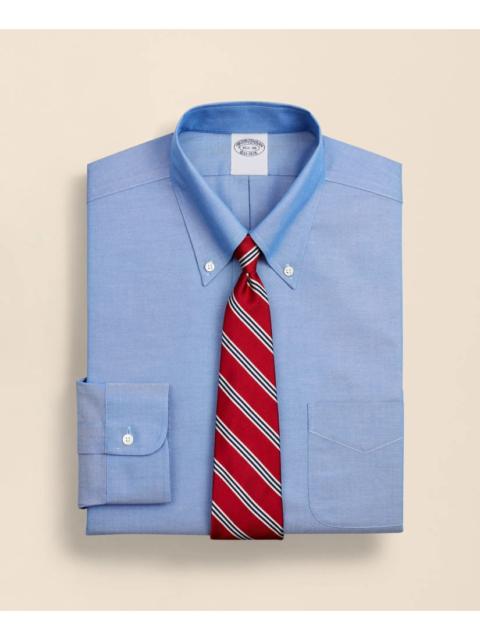 Brooks Brothers Stretch Supima® Cotton Non-Iron Pinpoint Oxford Button-Down Collar Dress Shirt