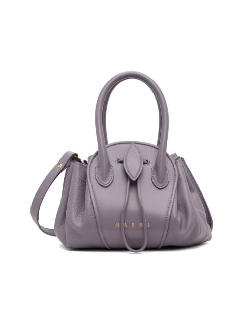 Marni Purple Small Tulipea Bag