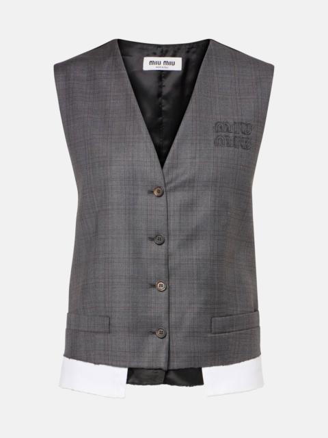Miu Miu Virgin wool vest