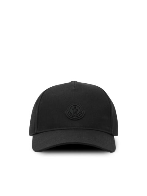 Moncler logo-patch cap