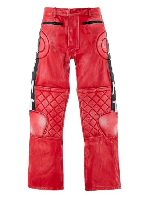 SAINT M×××××× quilted panelled pants