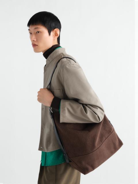 Lemaire BELTED TOTE BAG IN HEAVY ECO COTTON CANVAS