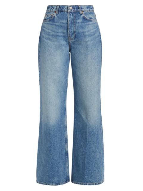 Reformation Women's Cary High-Rise Wide-Leg Jeans - Colorado