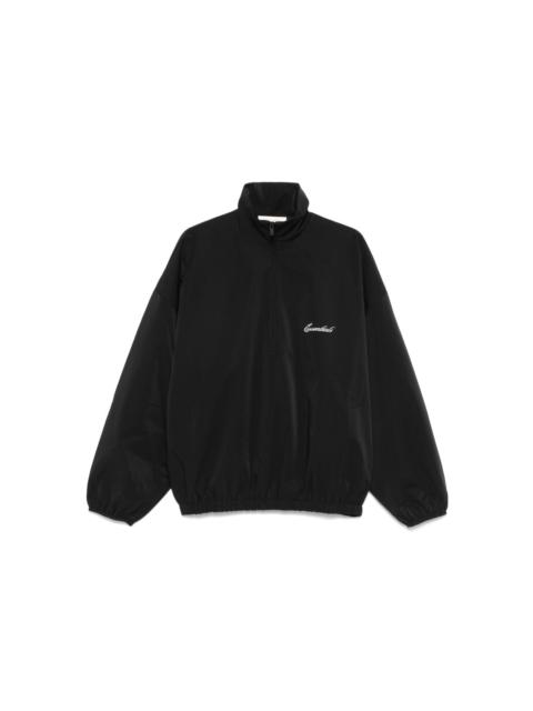 ESSENTIALS logo-embroidered jacket