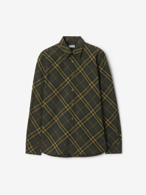 Burberry Check Cotton Shirt