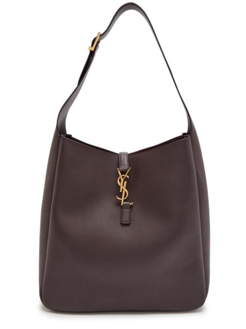 Saint Laurent Le 5 à 7 Large Leather Hobo bag