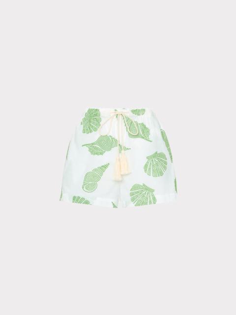 MILLY Corrie Embellished Cover-Up Short