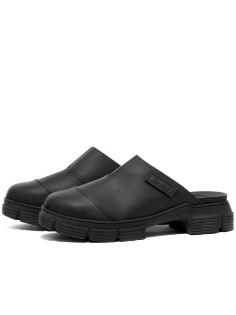 GANNI GANNI Recycled Rubber Clog