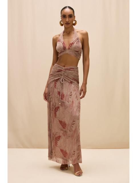 PatBO FEATHERS MAXI SKIRT