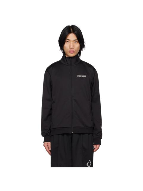 Marcelo Burlon County Of Milan Black Tempera Cross Jacket