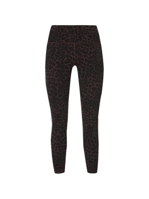Sweaty Betty leopard-print high-waisted leggings