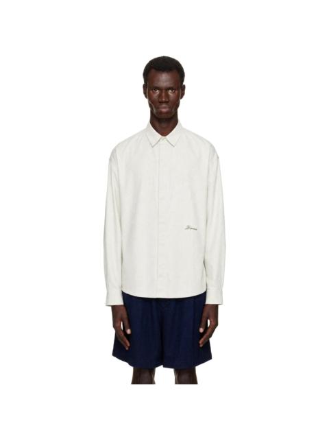 JACQUEMUS Khaki 'The Simon' Shirt