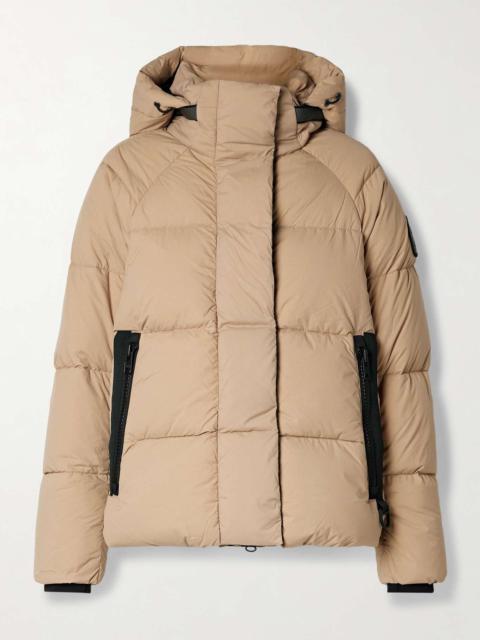 Junction hooded quilted shell down jacket