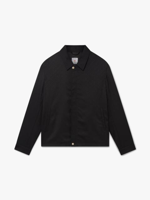 CASABLANCA Black Monogram Wool Sports Jacket