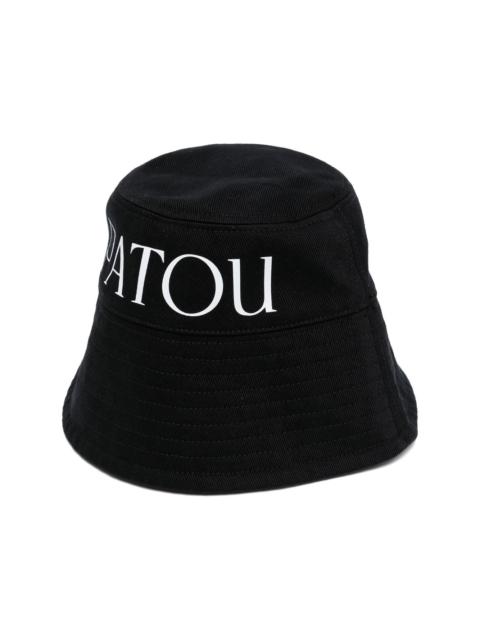 PATOU logo-print bucket hat