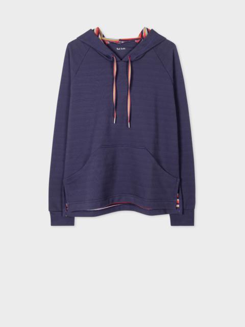 Paul Smith Lounge Hoodie With 'Swirl' Stripe
