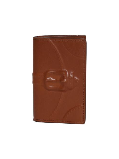 Maison MIHARAYASUHIRO Invisible buckle embossed wallet