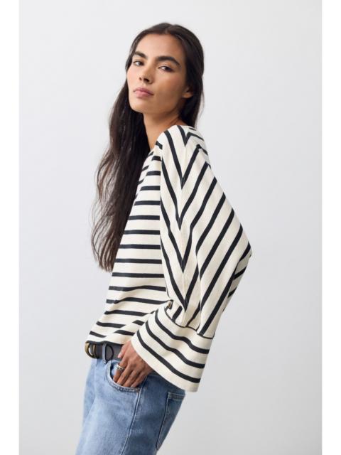 FREE PEOPLE We The Free Atlas Dolman Striped Long Sleeve Top