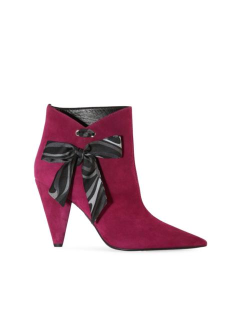 Rumore bow-embellished ankle boots