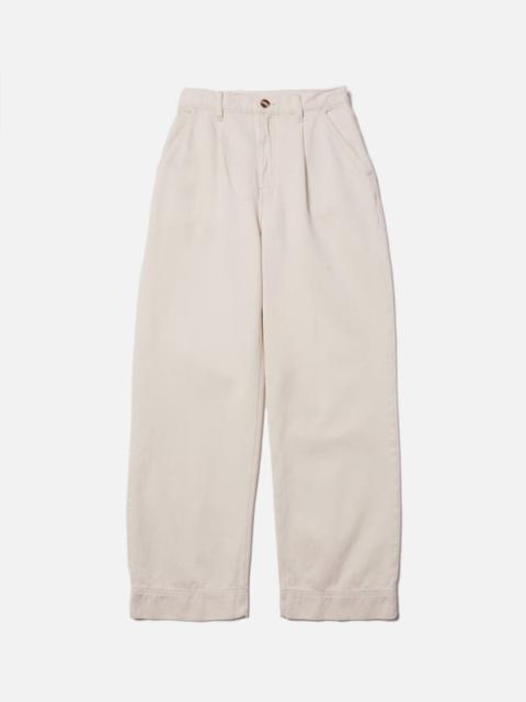 Nudie Jeans Suki Workwear Sailor Pants Ecru