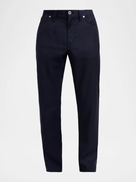 Brioni Men's Wool Slim-Fit Jeans